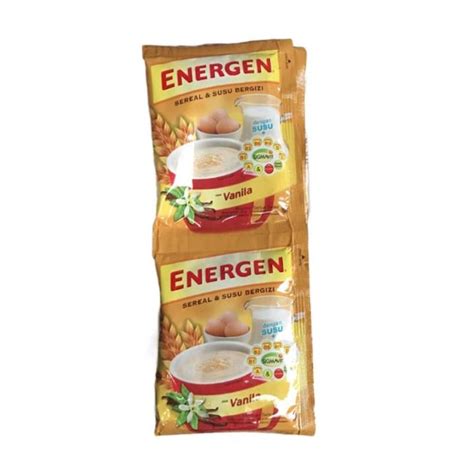 Energen Rasa Vanilla Sachet Renceng Isi Pcs Lazada Indonesia