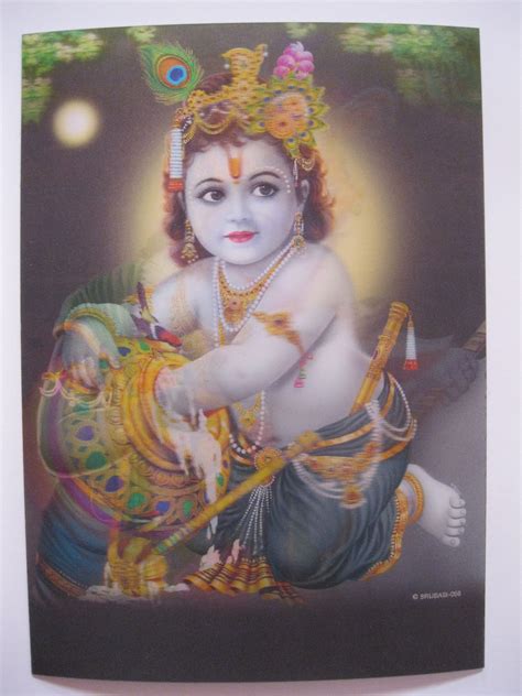 3D PHOTO OF BAAL KRISHNA