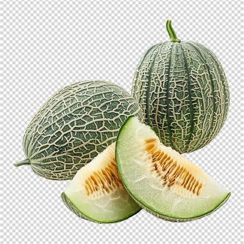 Premium Psd Pepino Melons Isolated On Transparent Background