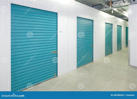 Self Storage Units Stock Photo Image Of Security Self 40548696