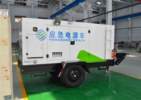 Outdoor 80kw 100kva Water Cooled Heavy Duty Diesel Generator Low Noise