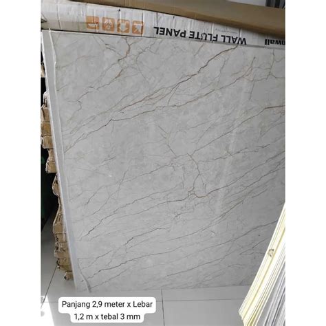 Jual Marmer Panel Pvc Dekorasi Dinding Motif Corak Marmer Uv Marble