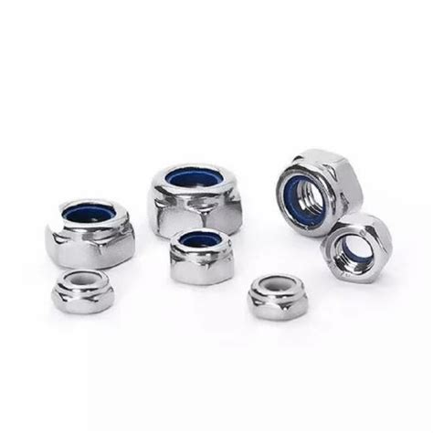 Stainless Steel Ss 304 Nylock Self Locking Nuts At Rs 8 Piece In Mumbai