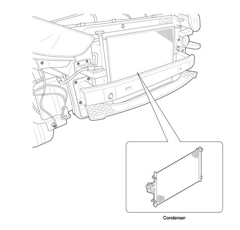 Hyundai Tucson Condenser Components And Components Location Air