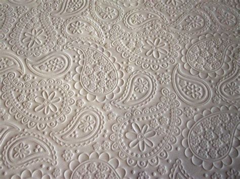 Embossed Wallpaper Diy