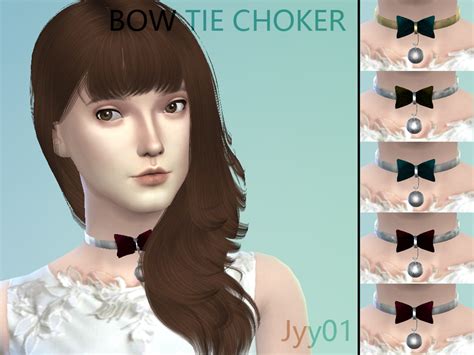 The Sims Resource Bow Tie Choker