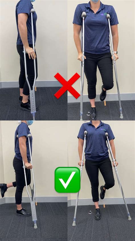 Crutches - FAQ • Peak Physio