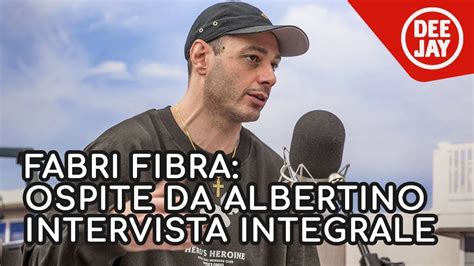 Fabri Fibra A Radio DEEJAY Intervista Completa YouTube