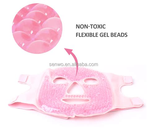 Reusable Hot Cold Gel Bead Eye Mask Reduce Puff Dark Circles