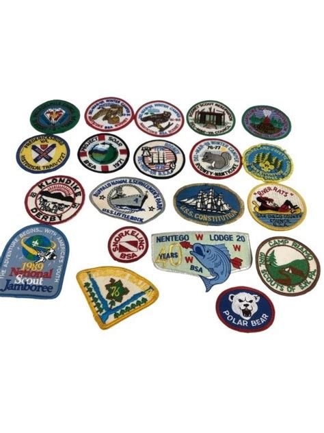 20 vintage Boy Scout patches Pennsylvania | Live and Online Auctions on ...