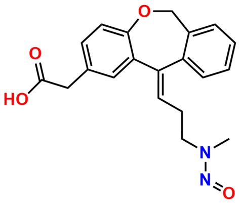 N Nitroso N Desmethyl Olopatadine E Isomer Cas No Na Na