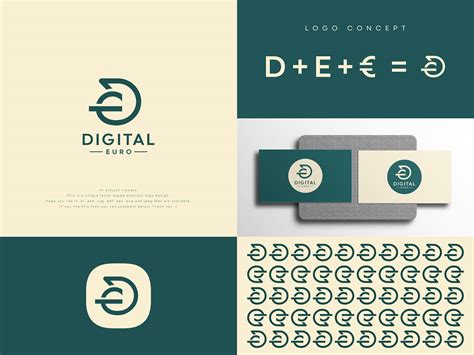 DIGITAL EURO Logo Design :: Behance