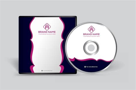 Premium Vector | Creative design cd cover design