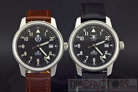 Sewills Army And Raf Watches These Are Both Quartz Operated And A