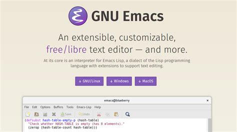 Install Gnu Emacs On Ubuntu Linux