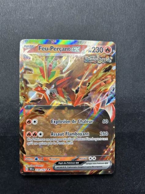 Carte Pokemon Forces Temporelles Feu Per Ant Ex Neuf Eur