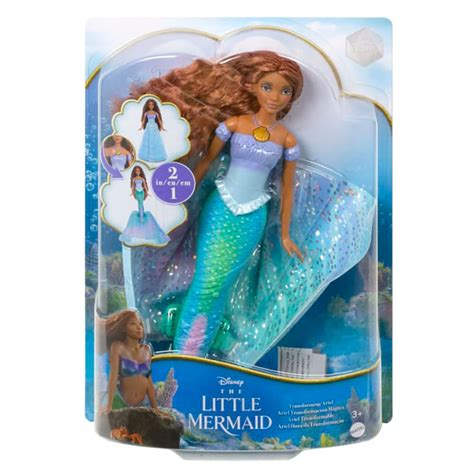 Papusa Mica Sirena Disney Princess Transformarea Lui Ariel HLX13