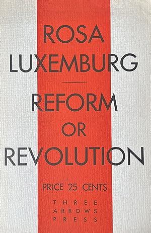 Reform Or Revolution By Rosa Luxemburg Manuscript Paper