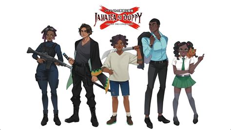 Jamaican Anime Official Trailer Of Jamaica No Duppy” Youtube