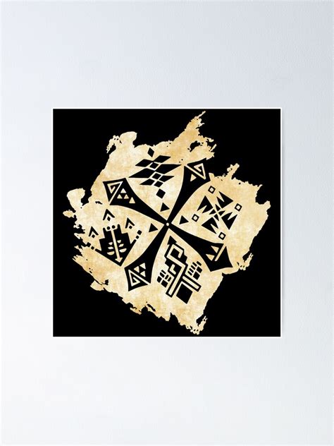 "monster hunter logo" Poster for Sale by monsterart- | Redbubble