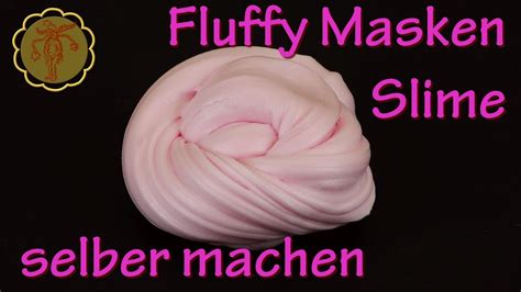 Fluffy Peel Off Masken Slime Selber Machen Diy Ohne Waschmittel Und