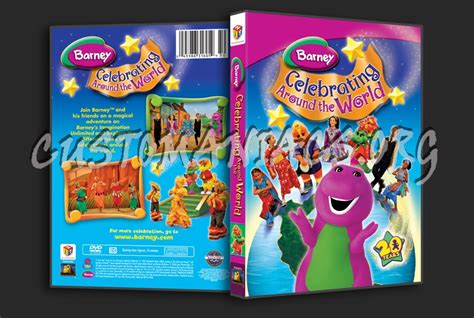 Barney Celebrating Around the World dvd cover - DVD Covers & Labels by Customaniacs, id: 83221 ...