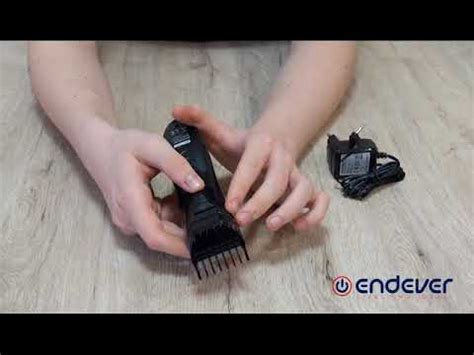 Аккумуляторная машинка для стрижки волос ENDEVER SVEN-972 - YouTube
