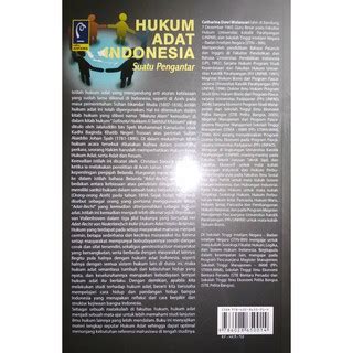 Jual Hukum Adat Indonesia Suatu Pengantar Prof Dr C Dewi Wulansari