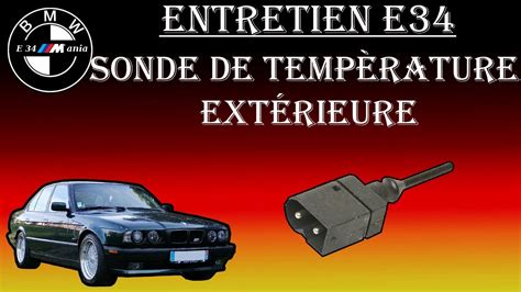 Sonde De Temp Rature Ext Rieure Youtube