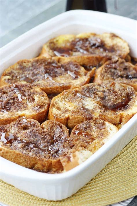 Overnight French Toast Casserole Recipe