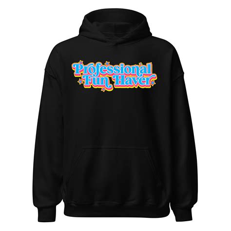 Professional Fun Haver Black Hoodie Dizzy Dyl Merch