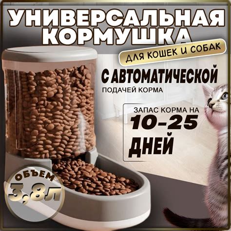 Автокормушка для кошек и собак, Автоматическая кормушка для кошек и ...