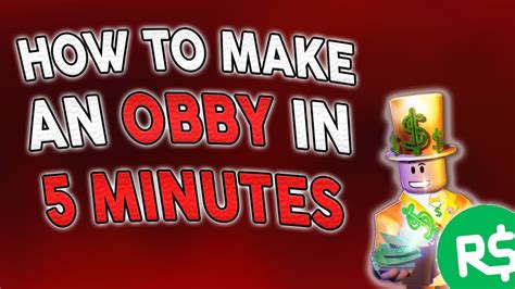 How To Make An Obby In Roblox Studio