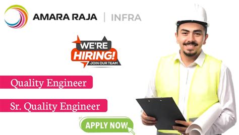 Amara Raja Infra Pvt Ltd Urgent Hiring 2024 For Civil Engineering