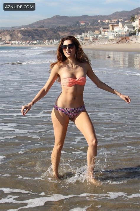 Blanca Blanco In Bikini Body At The Beach In Malibu AZNude