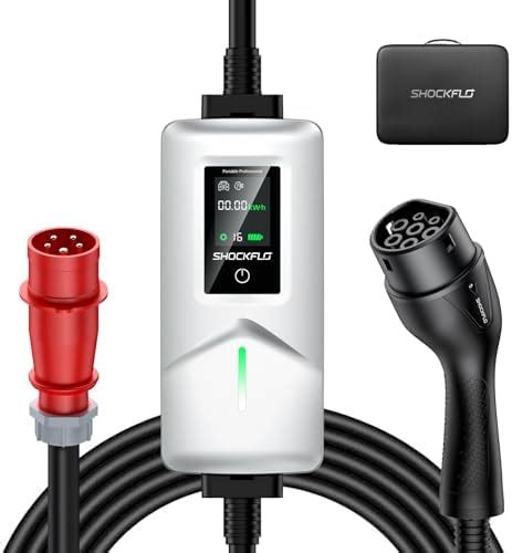 Shockflo Type Ev Charger A Kw V T V Certified Portable Ev