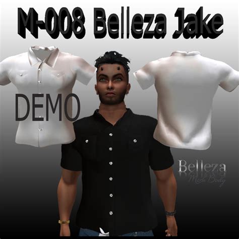 Second Life Marketplace M 008 Belleza Jake Full Perm Demo