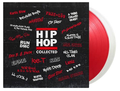 Hip Hop Collected Numbered Limited Edition 180g Import 2lp Red And White Vinyl