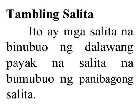 Tambalang Salita | PDF