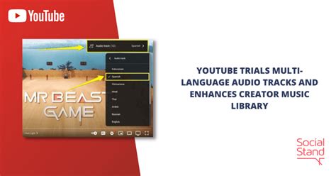 YouTube Trials Multi Language Audio Tracks And Enhances Creator Music