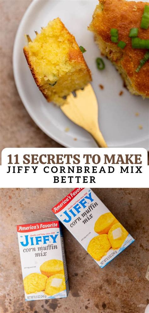 11 Secrets To Make Jiffy Boxed Cornbread Better Recipe Cornbread Cornbread Mix Jiffy