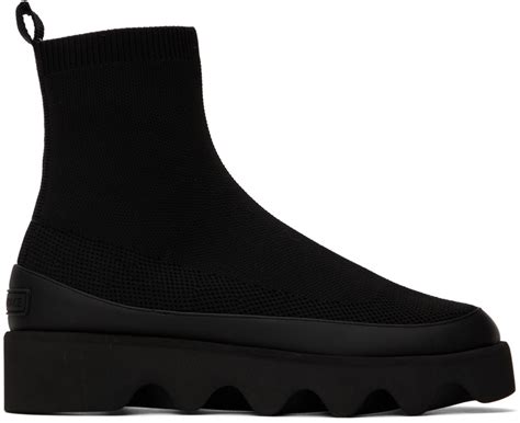 Issey Miyake Bottes Bounce Fit 3 noires édition United Nude SSENSE