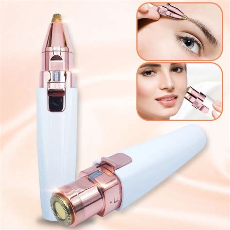 In Electric Eyebrow Trimmer Painless Eye Brow Epilator For Women