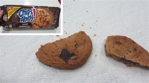 Nabisco Chips Ahoy Chocolate Chunk Cookies Review Youtube