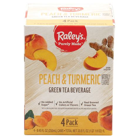 Peach And Turmeric Green Tea Plma