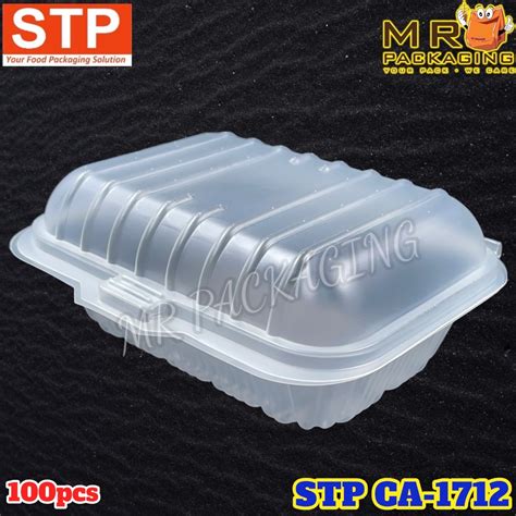 STP 1000ml Large PP Lunch Box With Lock 100pcs STP CA 1712