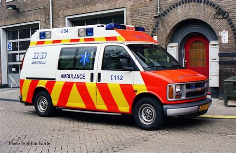 Foto Chevrolet Chevy Van Van Ambulance Amsterdam Truckfan