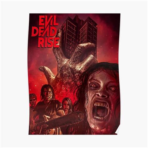 Evil Dead Rise Flim Shirt Poster 2023 Premium Matte Vertical Poster Designed And Sold By American