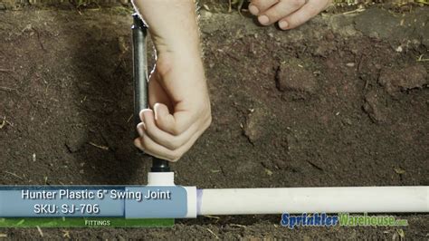 SJ 706 Hunter Plastic 6 Inch Swing Joint YouTube