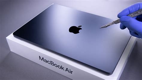 Macbook Air M Midnight Unboxing Asmr Youtube